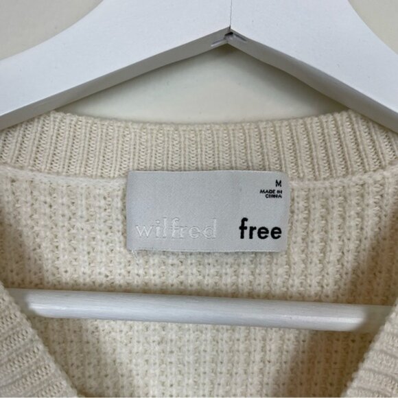 Wilfred Free Hillside Knit Sweater Size Medium - Picture 6 of 9
